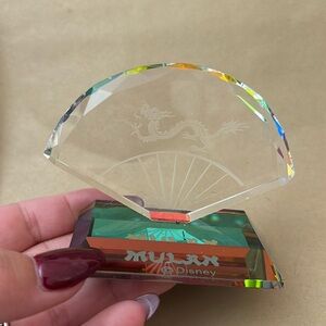 Mulan Disney crystal fan